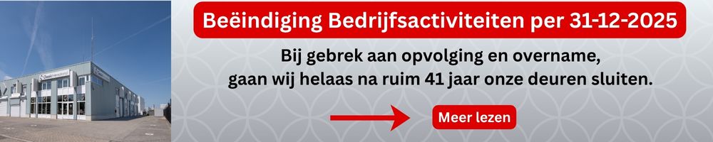 Beëindiging Bedrijfsactiviteiten per 31-12-2025